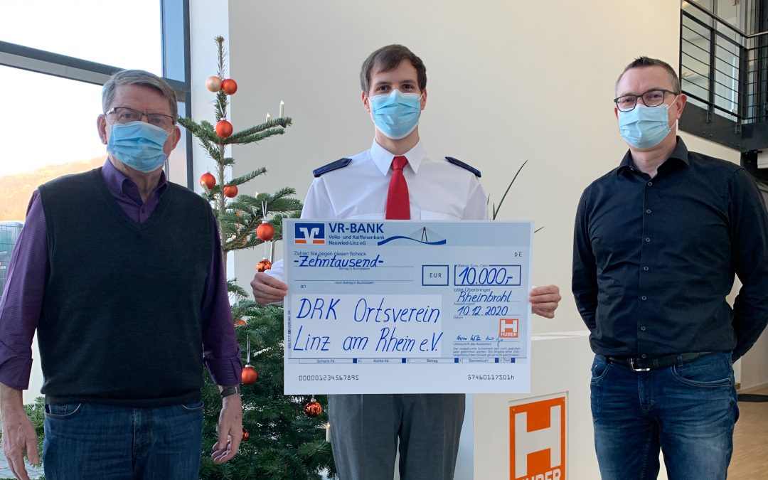 HUBER donate €10,000