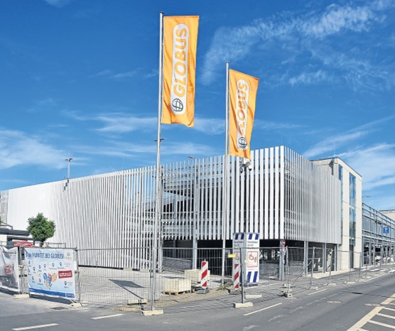 Hannibal: Erfolgreicher Globus-Start  |  Parkhaus öffnet bald – Neubau im Bochum-Hofsteder Einkaufszentrum bietet 220 Stellplätze